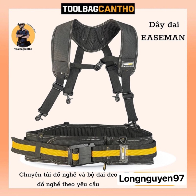 Bộ dây đai đồ nghề EASEMAN