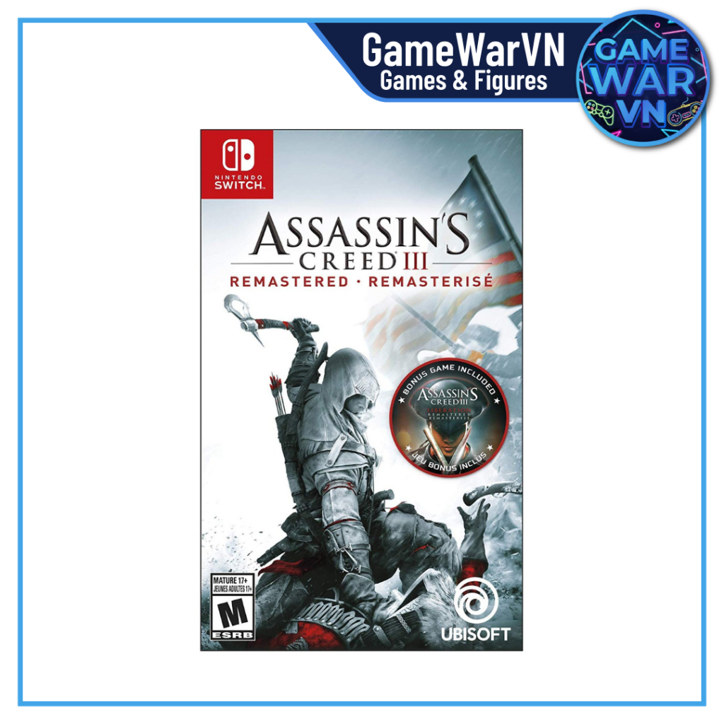 Băng Game Switch - Assassin's Creed III Remastered