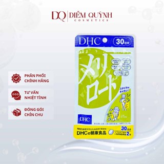 Viên uống DHC Melilot thon gọn đùi 30 ngày và 60 ngày dùng giảm mỡ đùi, phù nề đùi