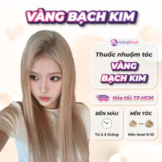 Thuốc nhuộm tóc Màu Bạch Kim - Cần Tẩy Tóc - Minzihair, Minzihair HCM