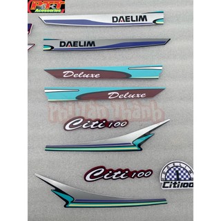 BỘ TEM XE CITI DAELIM 100
