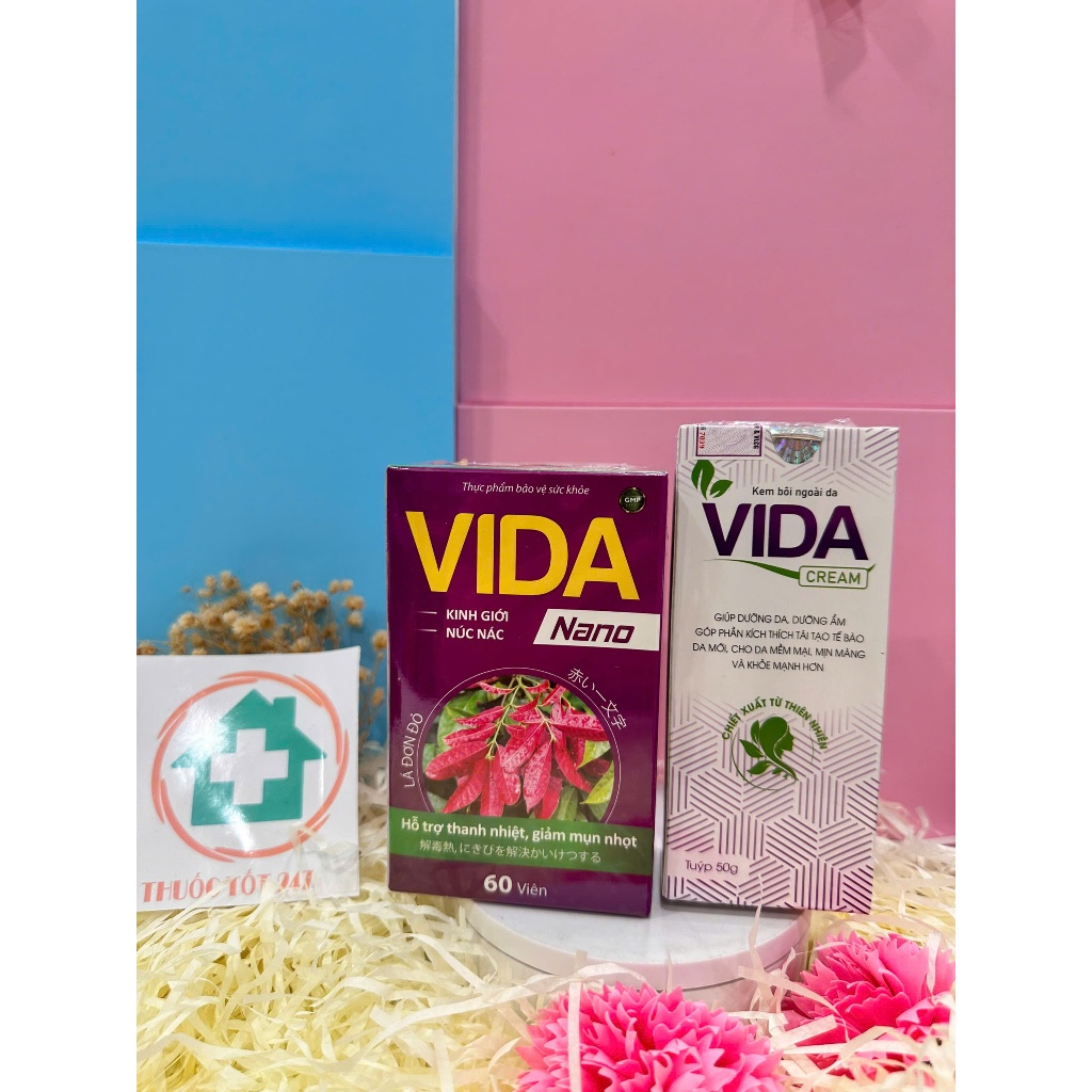 Vida Nano - Hỗ trợ mọi tình trạng da cơ địa