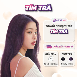 Thuốc nhuộm tóc Màu Tím Trà - Lên từ nền tự nhiên - Minzihair, Minzihair HCM