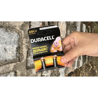 Vỉ 2 viên Pin tiểu AA + AAA hãng Duracell Plus dung lượng cao