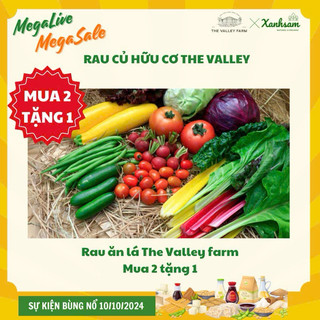 Rau Hữu Cơ The Valley Farm - Xanh Sẫm Organic & Natural