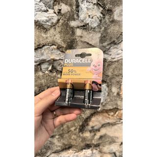 Vỉ 2 viên Pin tiểu AA + AAA hãng Duracell Plus dung lượng cao