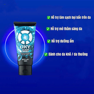 Sữa Rửa Mặt Oxy Nội Địa Nhật Dành Cho Nam