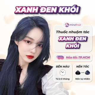 Thuốc nhuộm tóc Màu Xanh Dương Đen Khói - Không Cần Tẩy Tóc - Minzihair, Minzihair HCM
