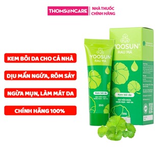 Yoosun Rau má ngừa rôm sảy, mẩn ngứa, hăm tã, muỗi đốt cho bé, kem ngừa sẹo mụn giảm thâm từ thảo dược