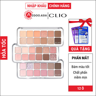 Bảng Phấn Mắt 12 Ô Clio Eye Palette Lấp Lánh 12 Màu 12 Sắc Thái Trang Điểm Tiện Dụng