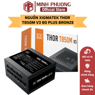 Nguồn Máy Tính XIGMATEK THOR Cao Cấp Chứng Chỉ 80 PLUS BRONZE Các Loại - Hàng Chính Hãng