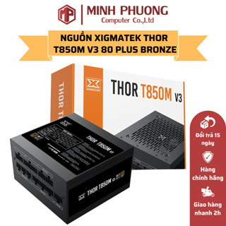 Nguồn Máy Tính XIGMATEK THOR T850M 850W - 80 PLUS BRONZE