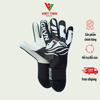 Găng Tay Thủ Môn GKVN Trở Lại Không Xương Kiểu Ngón Negative Ôm Tay [ TẶNG KÈM CUỐN XỐP ]