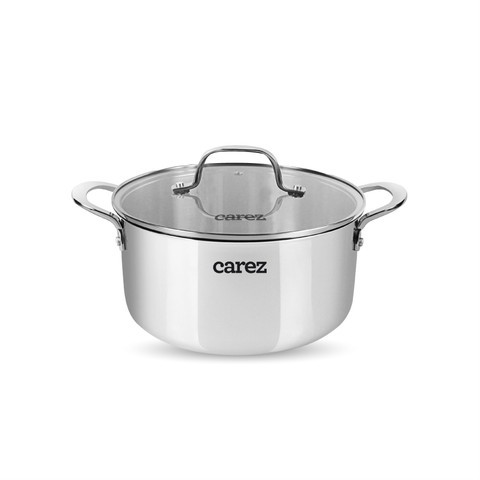 Nồi Inox Tri-ply Carez CPC871SI-16 - Kích thước 16Cm