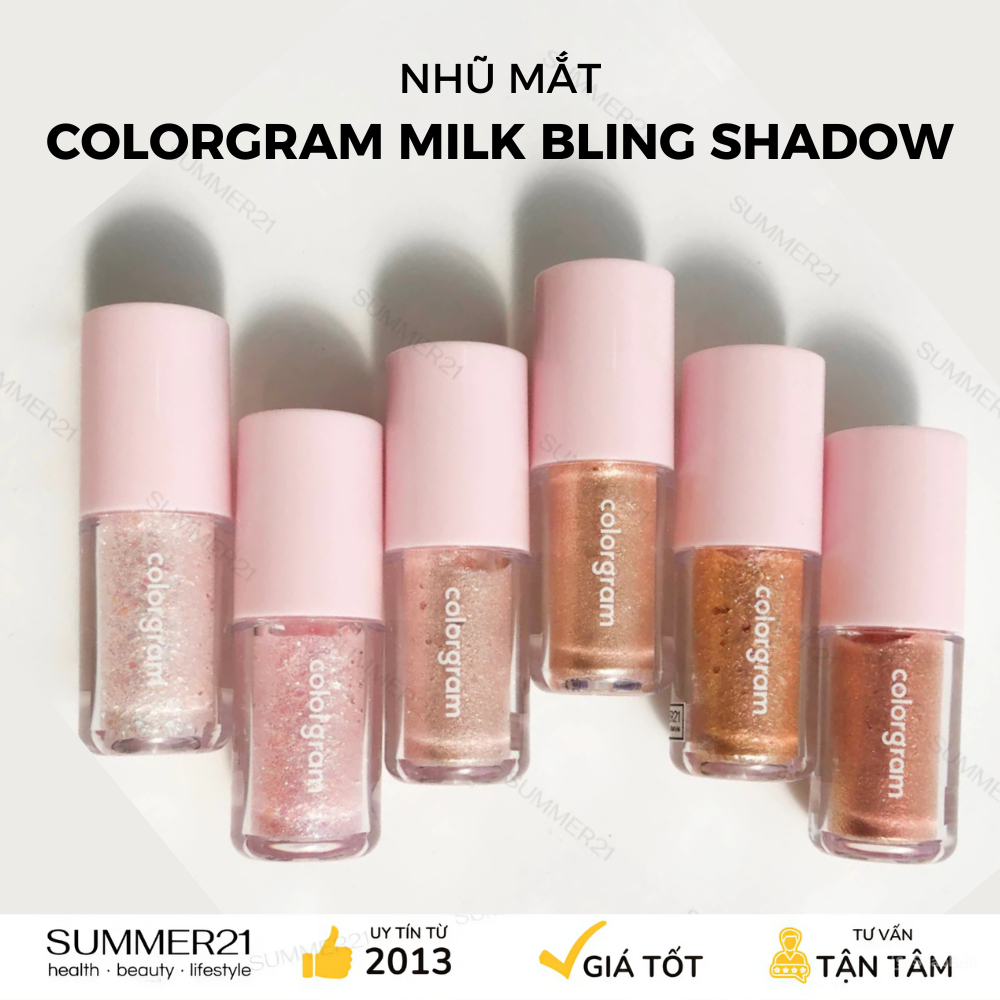Nhũ mắt COLORGRAM MILK BLING SHADOW