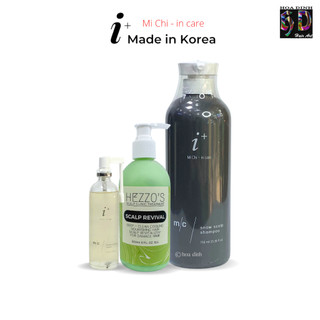  Bộ gội xả tonic kích thích mọc tóc kiềm dầu ngăn rụng gàu,nấm,ngứa Michi và Hezzo's Hàn Quốc 