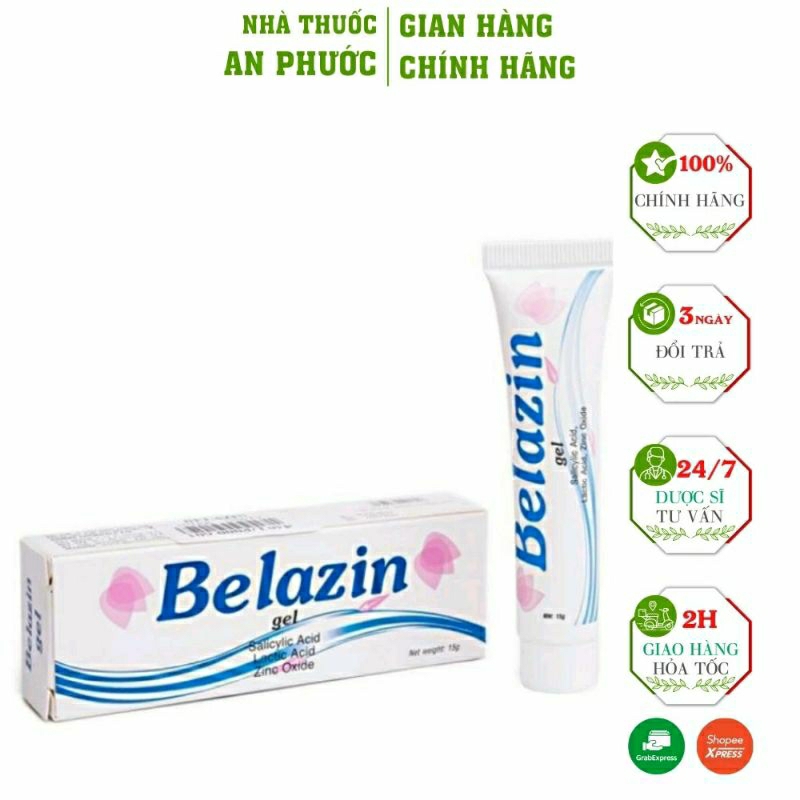Kem Bôi Ngoài Da Belazin  ⚡ CAM KẾT CHÍNH HÃNG ⚡  Ngăn ngừa mụn, ngừa t.h.â.m. dưỡng trắng da hiệu q