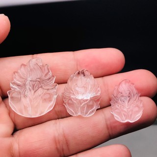 Mặt Hồ Ly Thạch Anh Hồng tự nhiên pk
