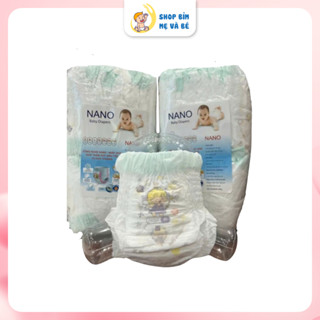 Combo 100 miếng bỉm quần NANO mềm mỏng thoáng mát thấm hút tốt cho bé tè xuyên đêm