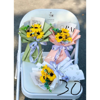 Hoa hướng dương bó 3 bông siêu xinh