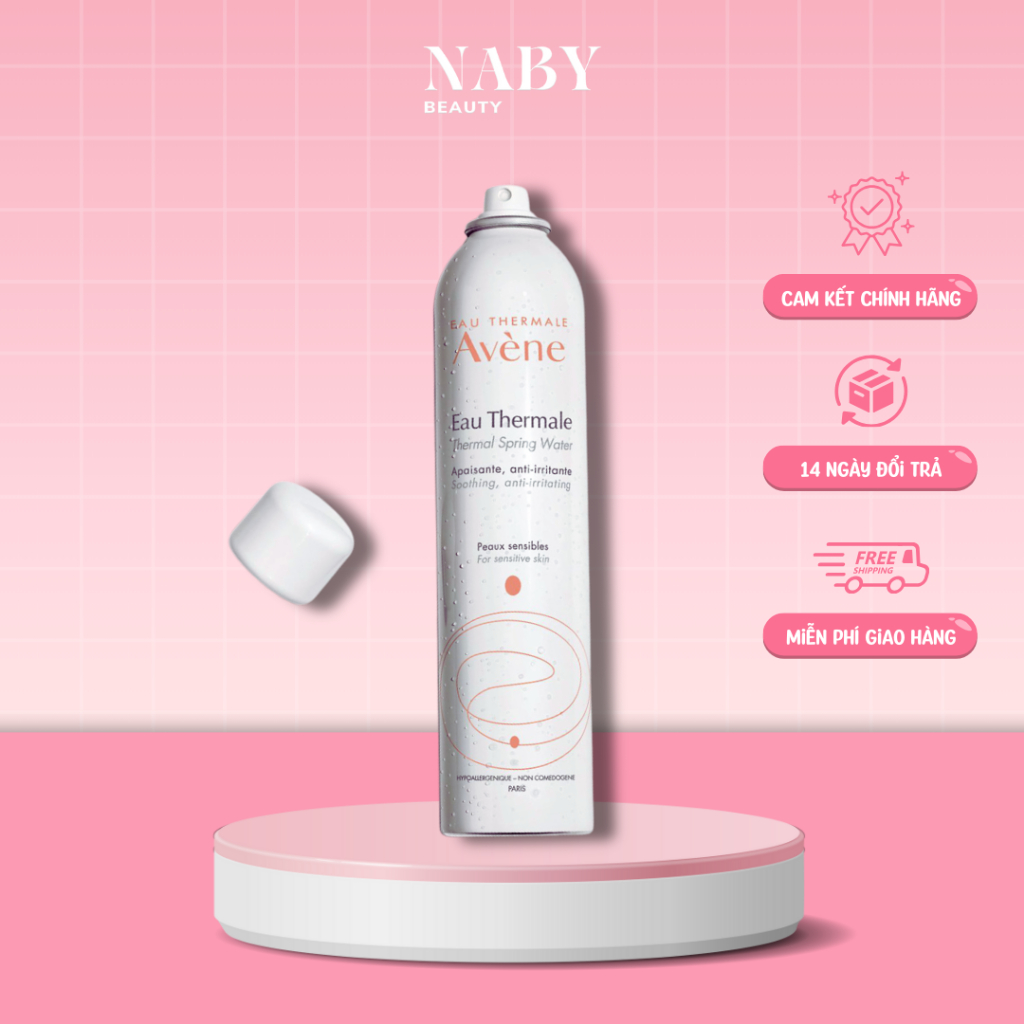 Xịt khoáng Avene Eau Thermal Spring Water Cấp Nước, Làm Dịu & Giảm Kích Ứng (300ml)