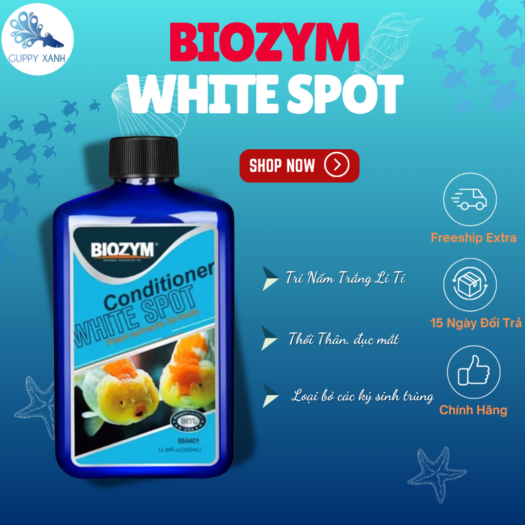 Biozym White Spot - ch.ữa bệnh đốm trắng cá cảnh