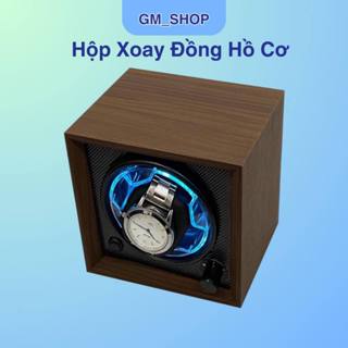 Hộp đựng đồng hồ xoay ngang cao cấp chuyên dụng cho đồng hồ cơ