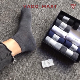 Tất Nam Muji Cao Cấp Hộp 10 Đôi Chống Hôi Chân Xuất Nhật