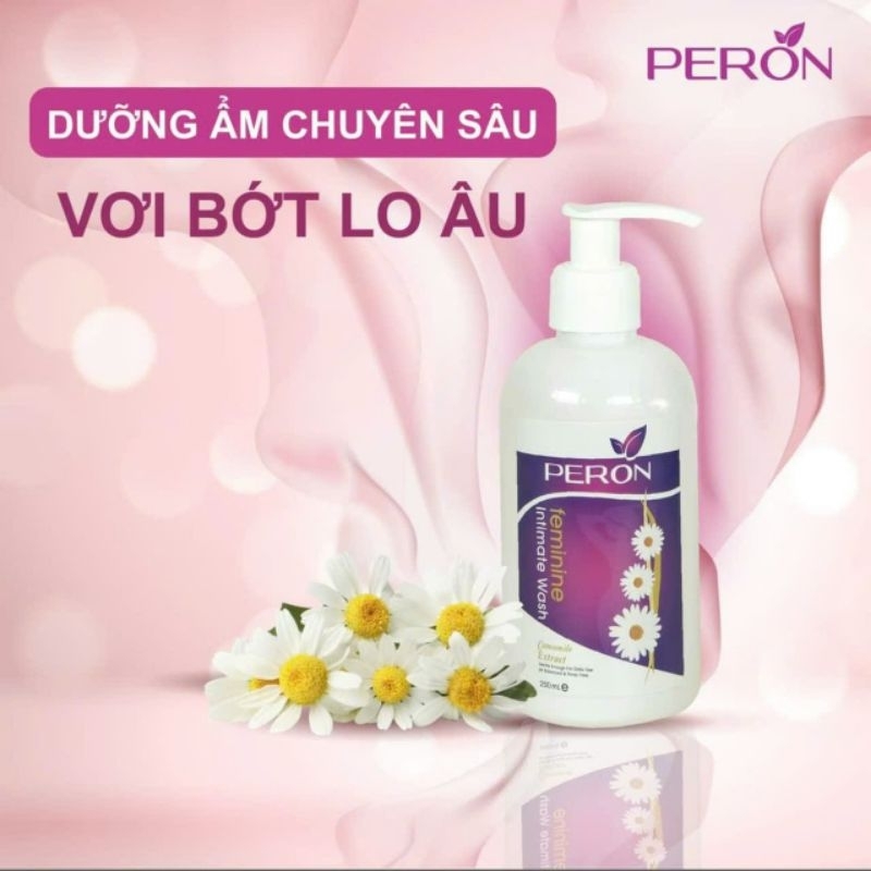Dung Dịch Vệ Sinh Phụ Nữ Peron Làm Sạch, Khử Mùi Mồ Hôi,Giảm Viêm Nhiễm 150ml và 250ml , Cân Bằng Độ