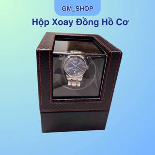  Hộp Đựng Đồng Hồ Cơ Tự Động Xoay Chất Liệu Da Pu Cao Cấp Nhiều Chế Độ 