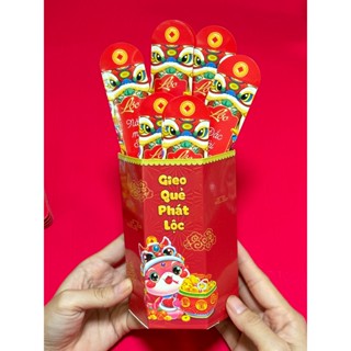 Bộ Lì Xì Gieo Quẻ Tết 2025 bốc quẻ vui ngày tết