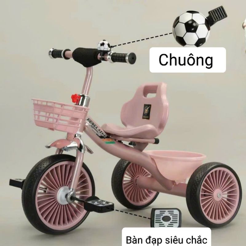Xe Đạp 3 Bánh Dành Cho Trẻ Em Từ 2 Tuổi Model 008 và 1999