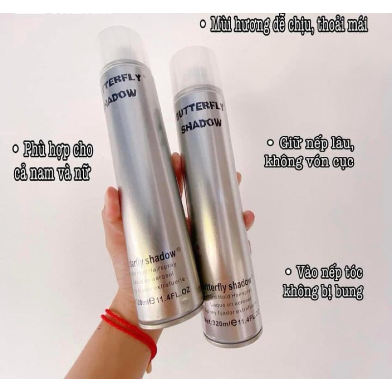 Keo Xịt Tóc Butterfly Shadow 320ml