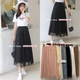 Chân váy công chúa- tutu các kiểu dài midi