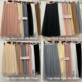 Chân váy công chúa- tutu các kiểu dài midi