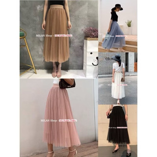 Chân váy công chúa- tutu các kiểu dài midi