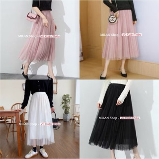 Chân váy công chúa- tutu các kiểu dài midi