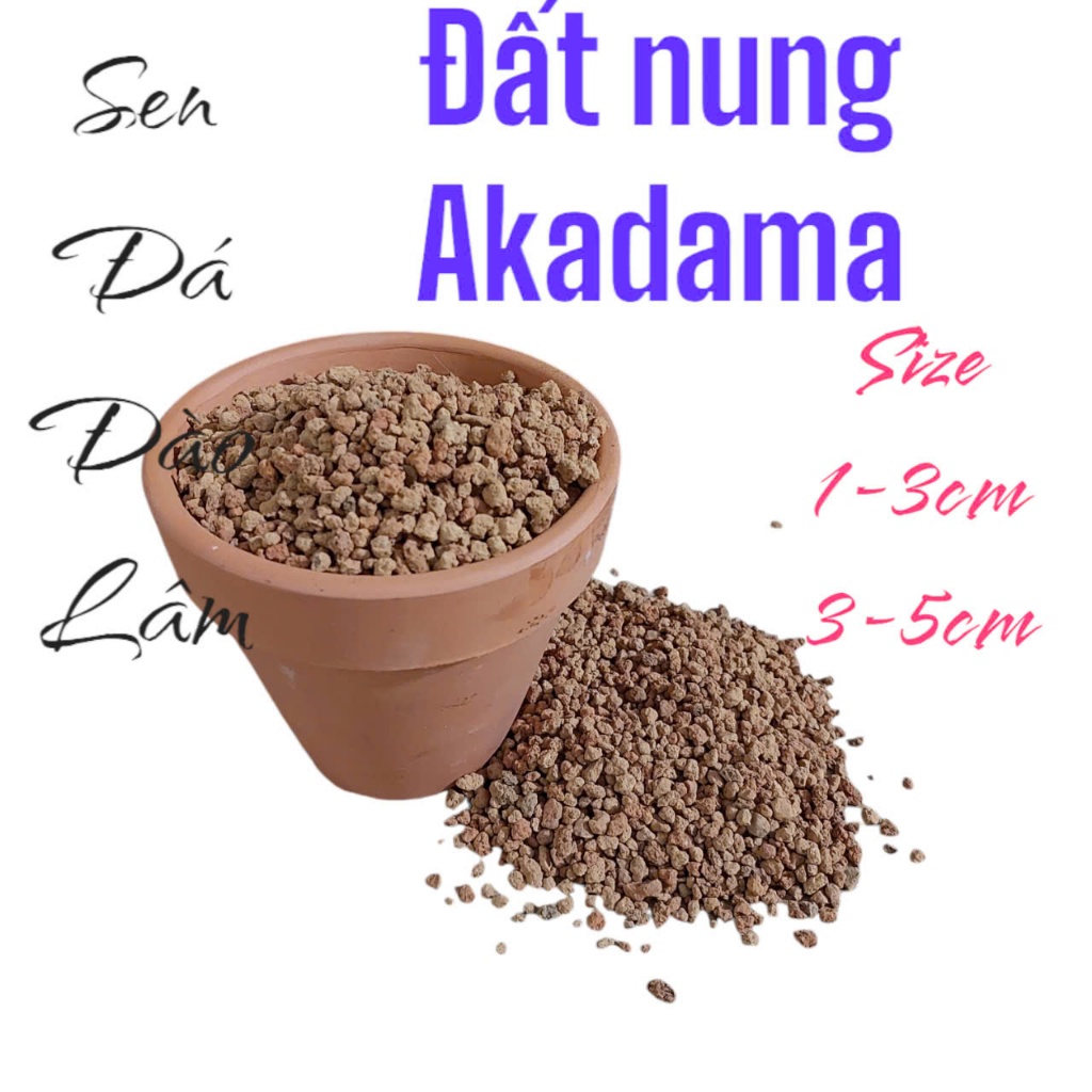 1kg đất Nung Akadama - Sản xuất theo tiêu chuẩn Nhật