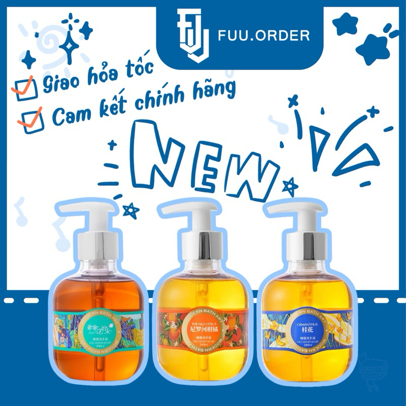 Nước rửa tay Modern Bath Art - 240ml