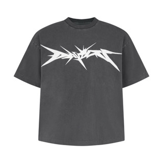 #roiworkshop Áo Thun Nam Nữ Form Boxy Wash Xám - “Spiked Tee”