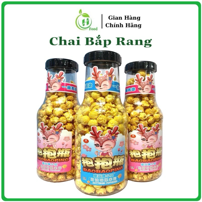 Chai Bắp Rang Vị Bơ Và Vị Caramel