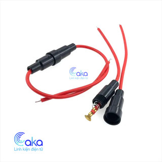 2 Sợi Dây cầu chì ống - Bảo vệ cầu chì (chưa bao gồm cầu chì)