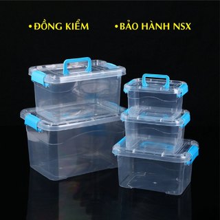  Hộp nhựa trong suốt đa năng hộp đựng đồ chơi đựng thực phẩm dụng cụ y tế 
