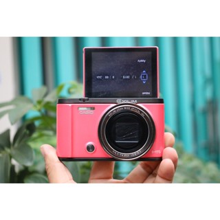 Máy ảnh Casio ZR3500 - màu Blackpink -12 megapixel - Zoom 12x - Mới 95%