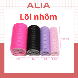 Lô Uốn Tóc Mái Bay,Lõi Nhôm Nhiệt, Lô Cuốn Tóc Hàn Quốc Xoăn Size To Dài Tự Dính