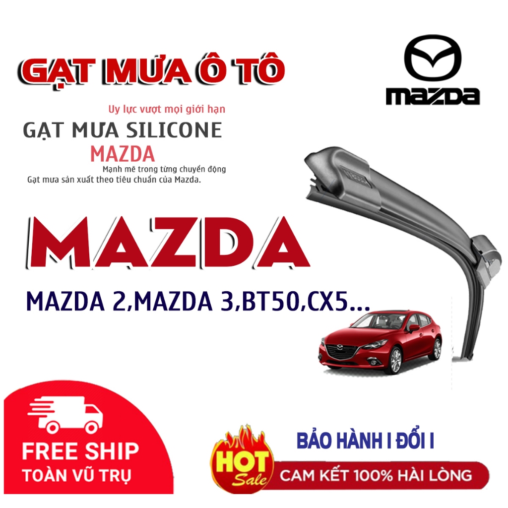 Gợi ý các mẫu gạt mưa ô tô cho Mazda CX-5
