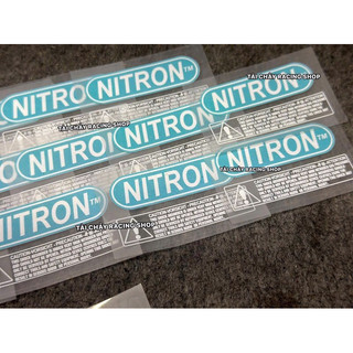 [ 1 TEM ] TEM NITRON DÁN BÌNH DẦU TRONG SUỐT IN UV