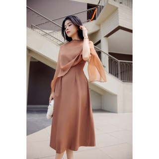 Đầm nữ hai dây có áo khoác ngoài | HÀ CÚC