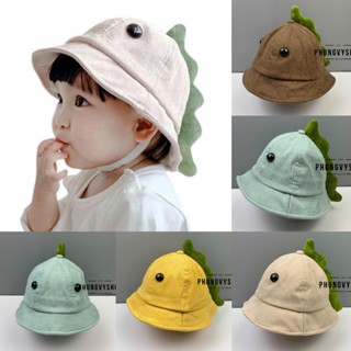  Bé 1- 2 Tuổi Vđ 49cm_Mũ  bucket tai bèo vành trai gái trẻ em phungvyshop-nón  Bo NHÍ Khủng Long có Đuôi Sau vải Nhung   