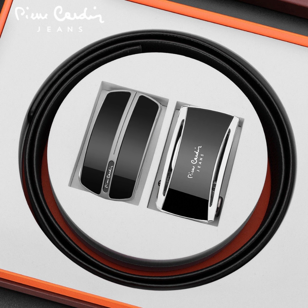 Bộ 2 mặt + 1 dây thắt lưng nam Pierre Cardin PC067